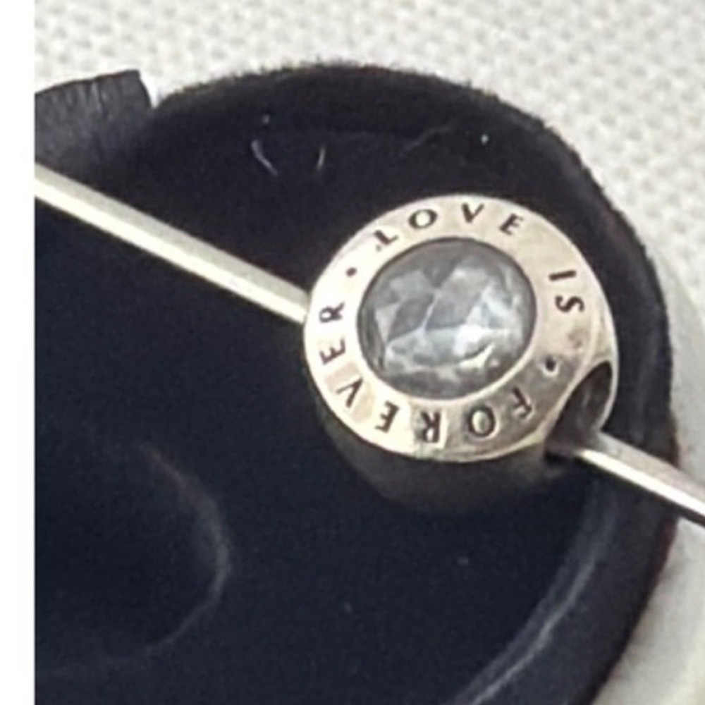 Pandora Love Is Forever Charm Silver  with box